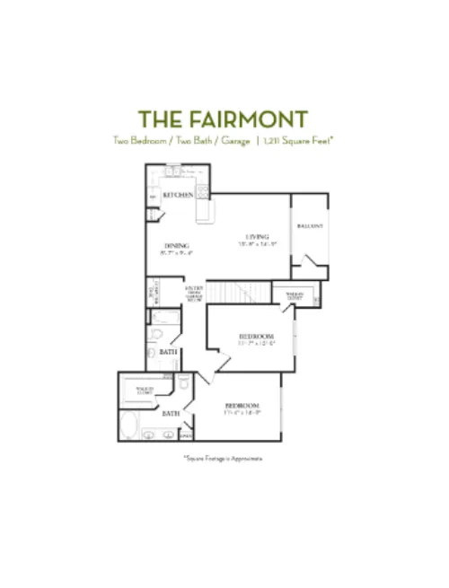 Langdon on Parmer floor plan 10