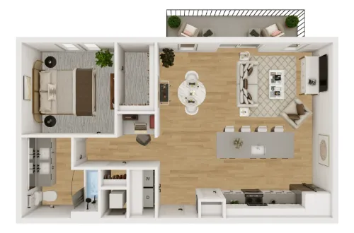 Lenox Burnet floor plan 1