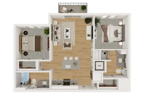 Lenox Burnet floor plan 1