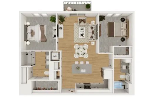 Lenox Burnet floor plan 4