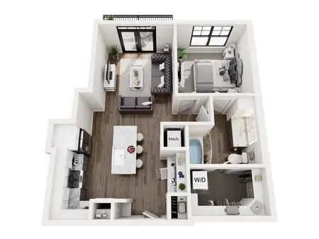 Lenox at the Grid FloorPlan 3