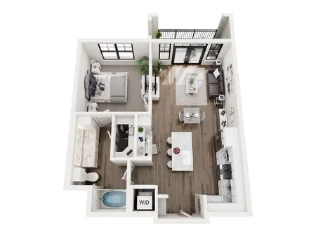 Lenox at the Grid FloorPlan 4