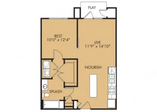 Midtown Commons at Crestview Station floor plan 13