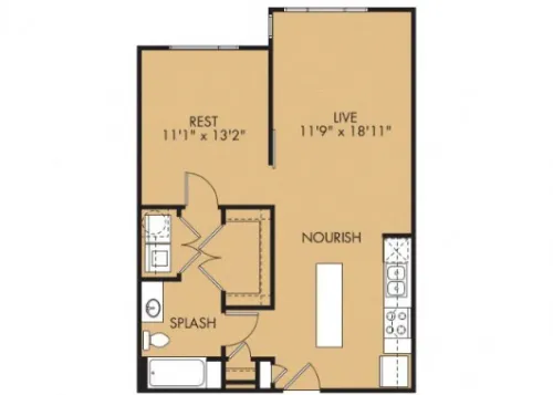 Midtown Commons at Crestview Station floor plan 14