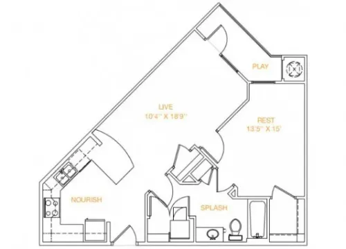 Midtown Commons at Crestview Station floor plan 2