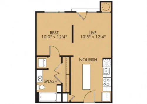 Midtown Commons at Crestview Station floor plan 9