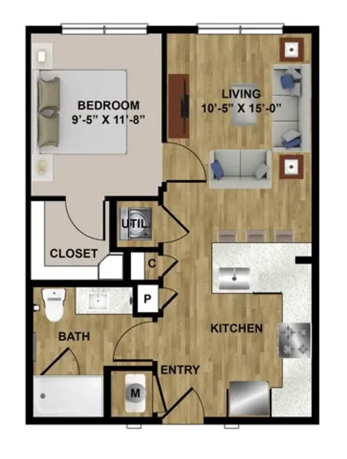 Midtown Highline floor plan 11