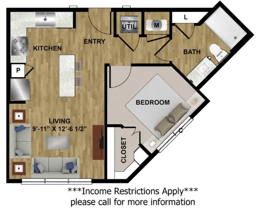 Midtown Highline floor plan 13