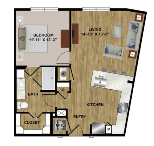 Midtown Highline floor plan 8