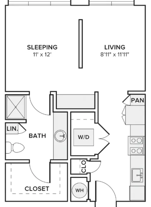 Modera EaDo floor plan 1