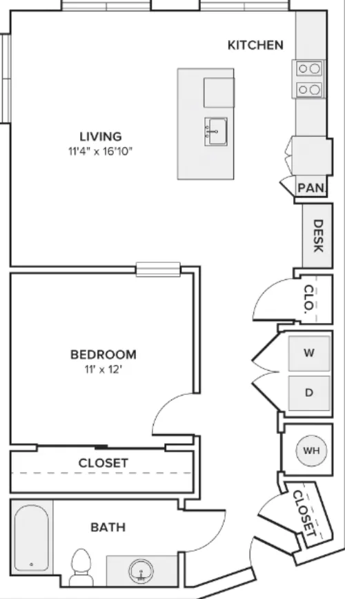 Modera EaDo floor plan 12