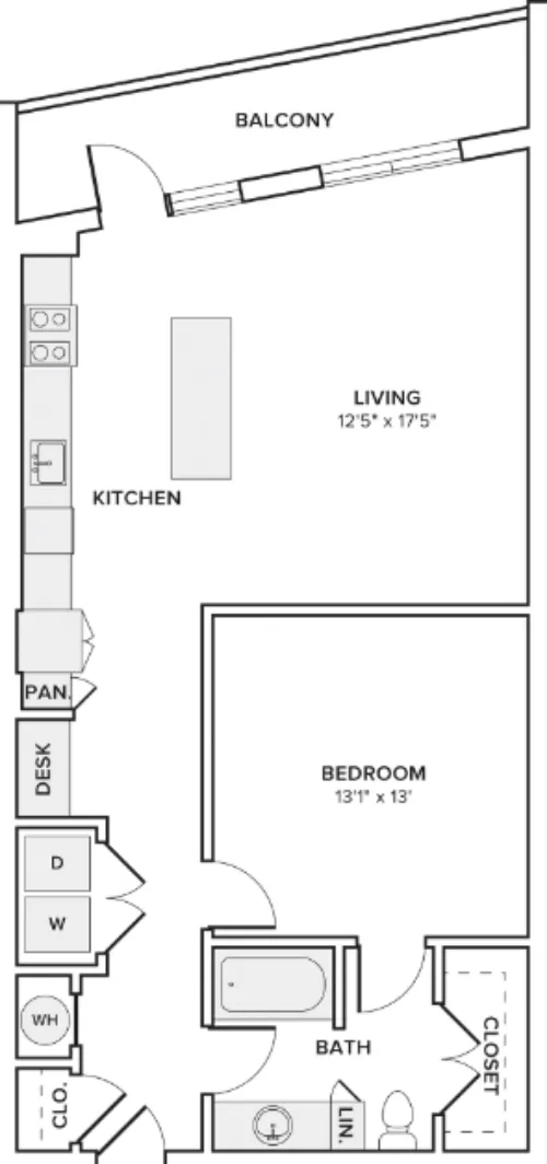 Modera EaDo floor plan 13