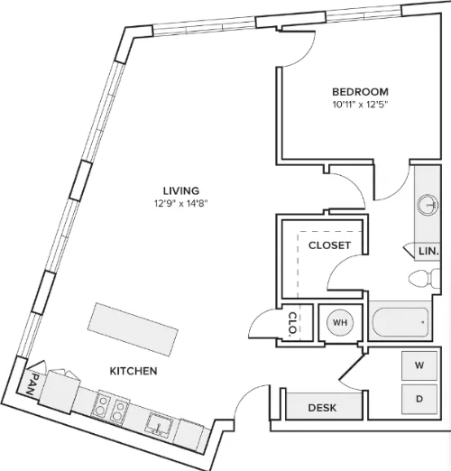 Modera EaDo floor plan 14