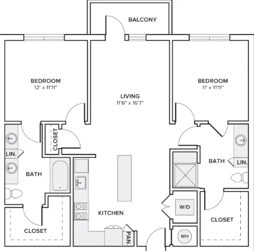 Modera EaDo floor plan 2