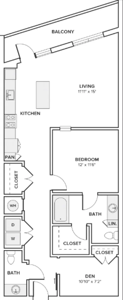 Modera EaDo floor plan 4