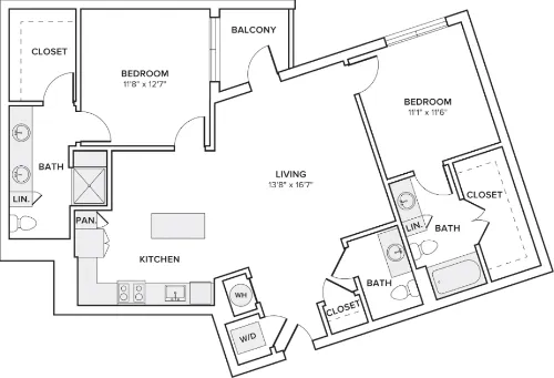 Modera EaDo floor plan 4