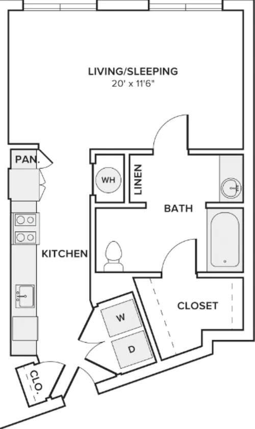 Modera EaDo floor plan 4