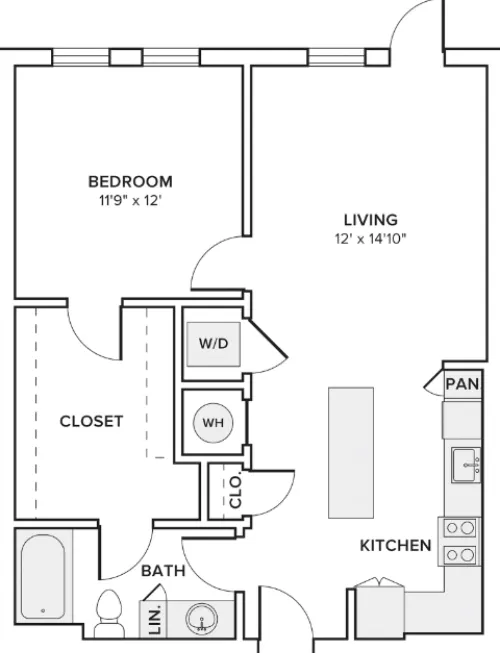 Modera EaDo floor plan 6