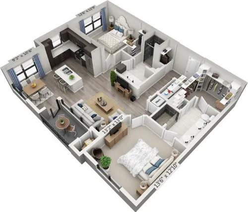 Overture Domain floorplan 10