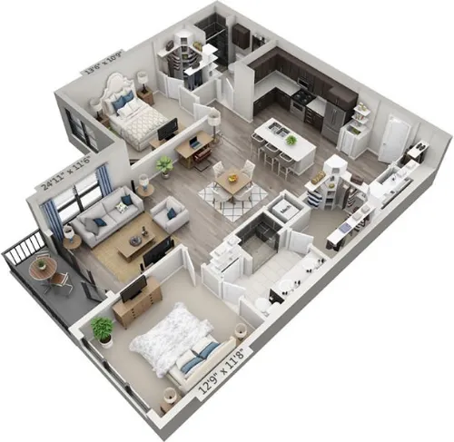 Overture Domain floorplan 11