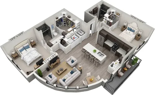 Overture Domain floorplan 12