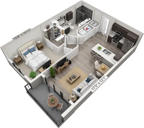 Overture Domain floorplan 3