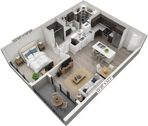 Overture Domain floorplan 4