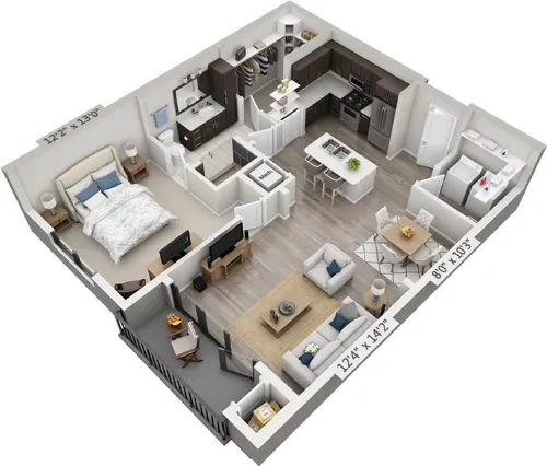 Overture Domain floorplan 5