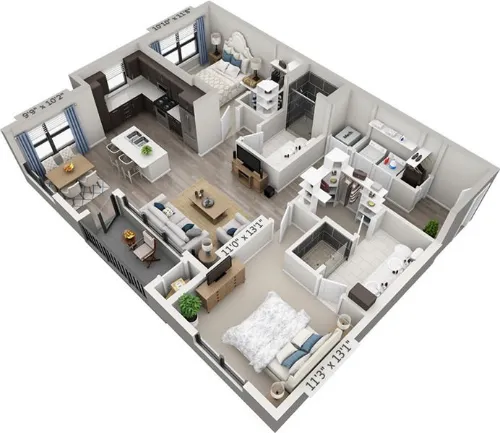 Overture Domain floorplan 8