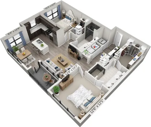 Overture Domain floorplan 9