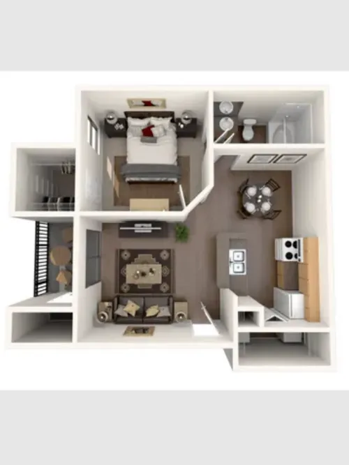 Park at Walnut Creek floorplan 1