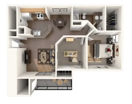 Park at Walnut Creek floorplan 4