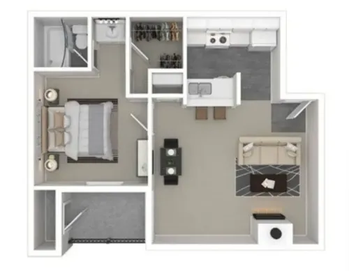 Peaks @ NW Hills floor plan 2