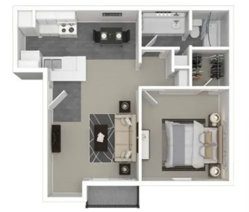 Peaks @ NW Hills floor plan 3