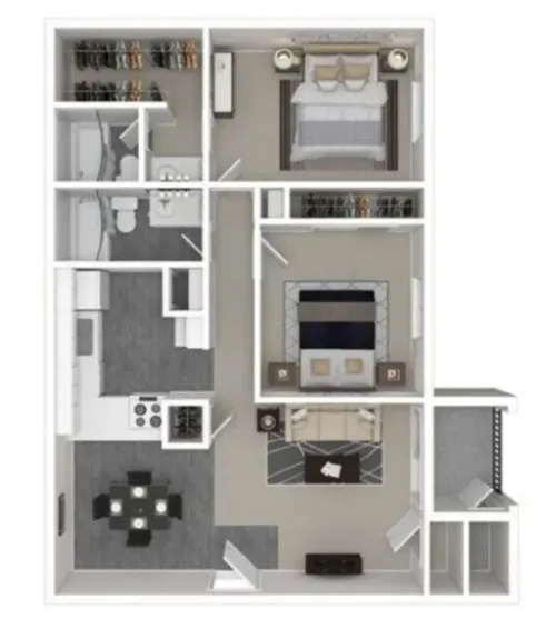 Peaks @ NW Hills floor plan 6