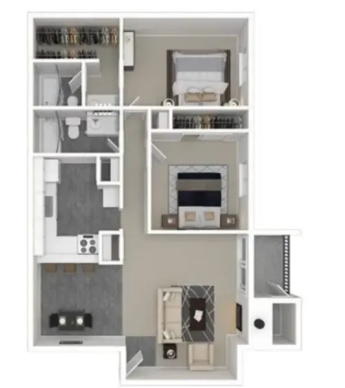 Peaks @ NW Hills floor plan 7