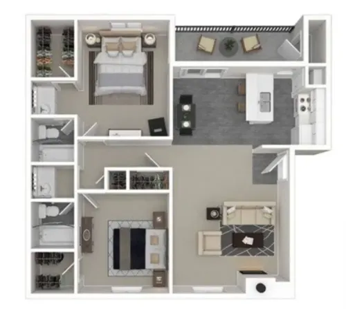 Peaks @ NW Hills floor plan 8