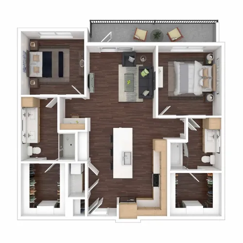 Presidium Waterford floor plan 13