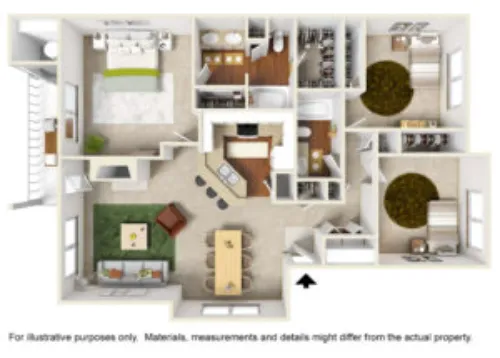 Renaissance at Northbend floorplan 6