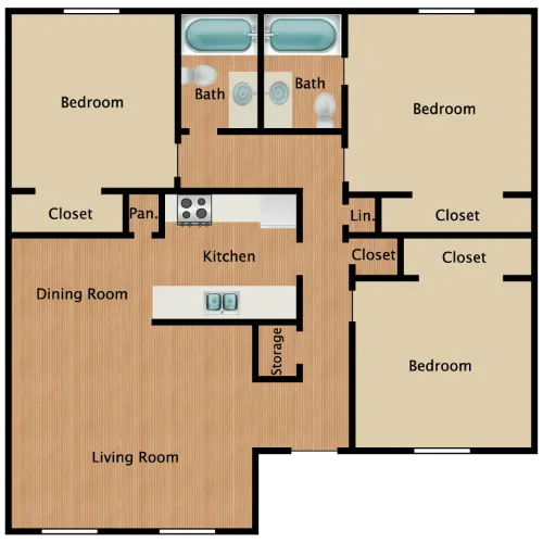 Runnymede floorplan 5