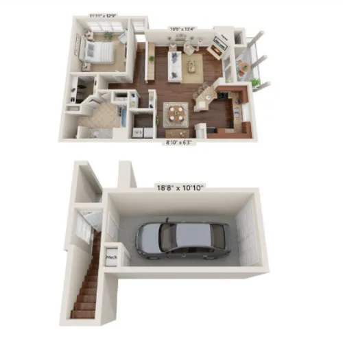 Somerset Townhomes floor plan 3