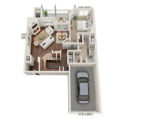 Somerset Townhomes floor plan 4