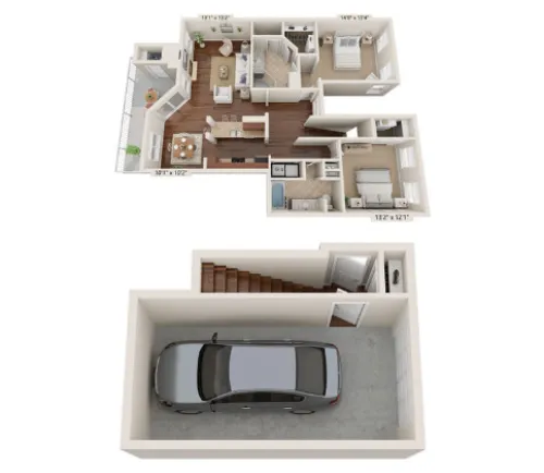 Somerset Townhomes floor plan 7