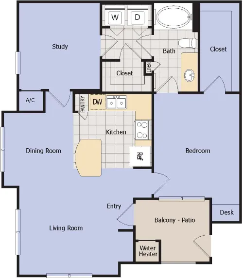 Ten Oaks floor plan 6