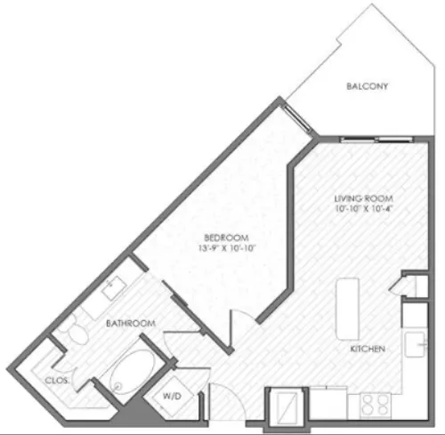 The Albright floor plan 1