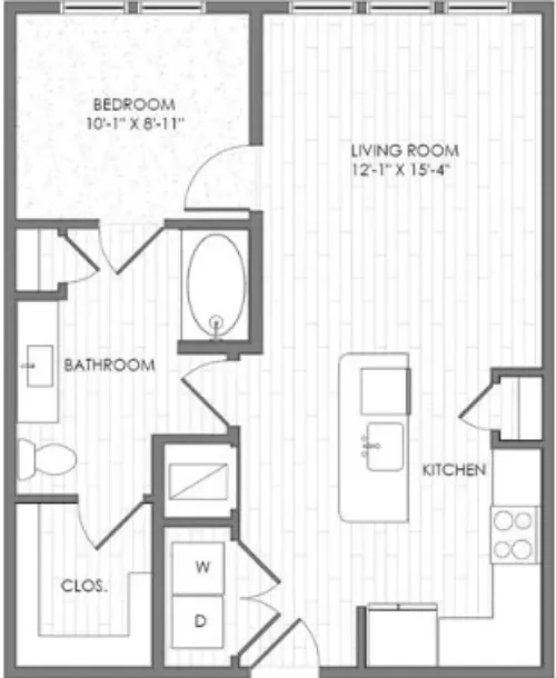 The Albright floor plan 10