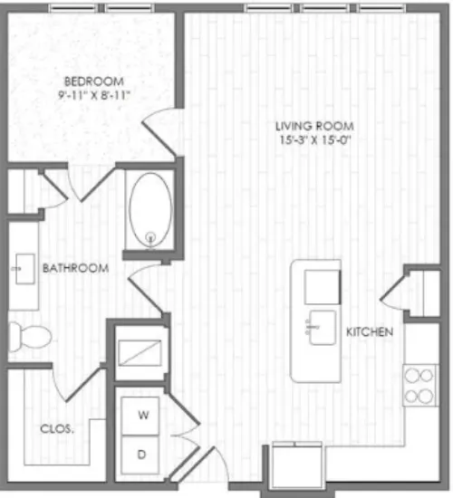 The Albright floor plan 15