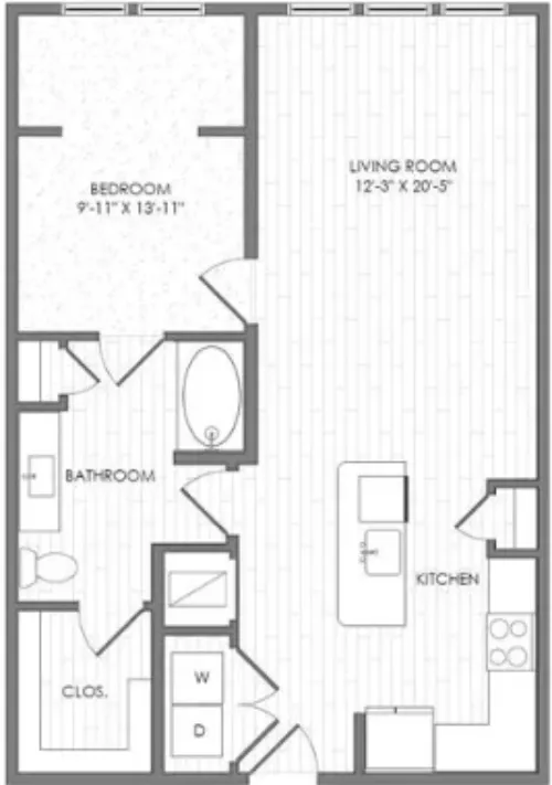 The Albright floor plan 16