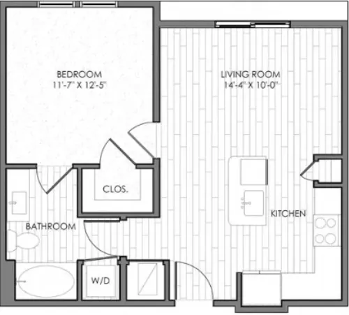 The Albright floor plan 2