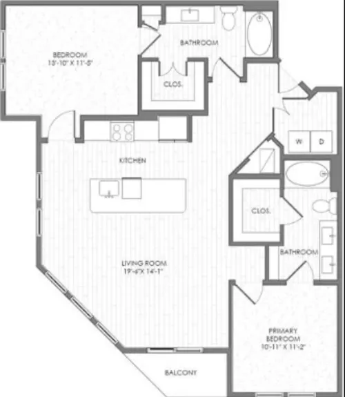 The Albright floor plan 2